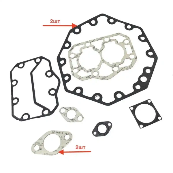 Комплект прокладок Bitzer 2FC-2.2Y-40S 2FC-3.2Y-40S 37283003 (372830-03)